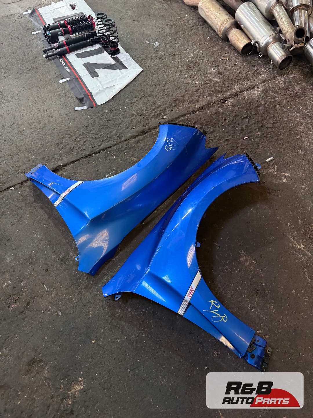 Tapabarros STI Subaru Impreza 2008 - 2014